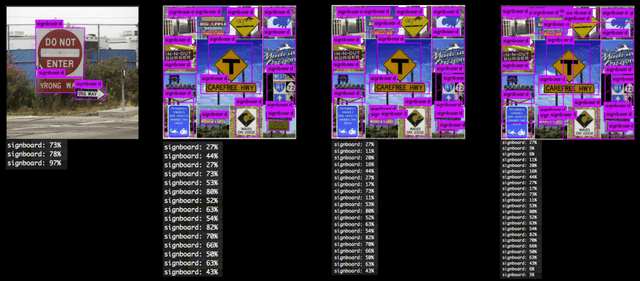 Detection of signboard